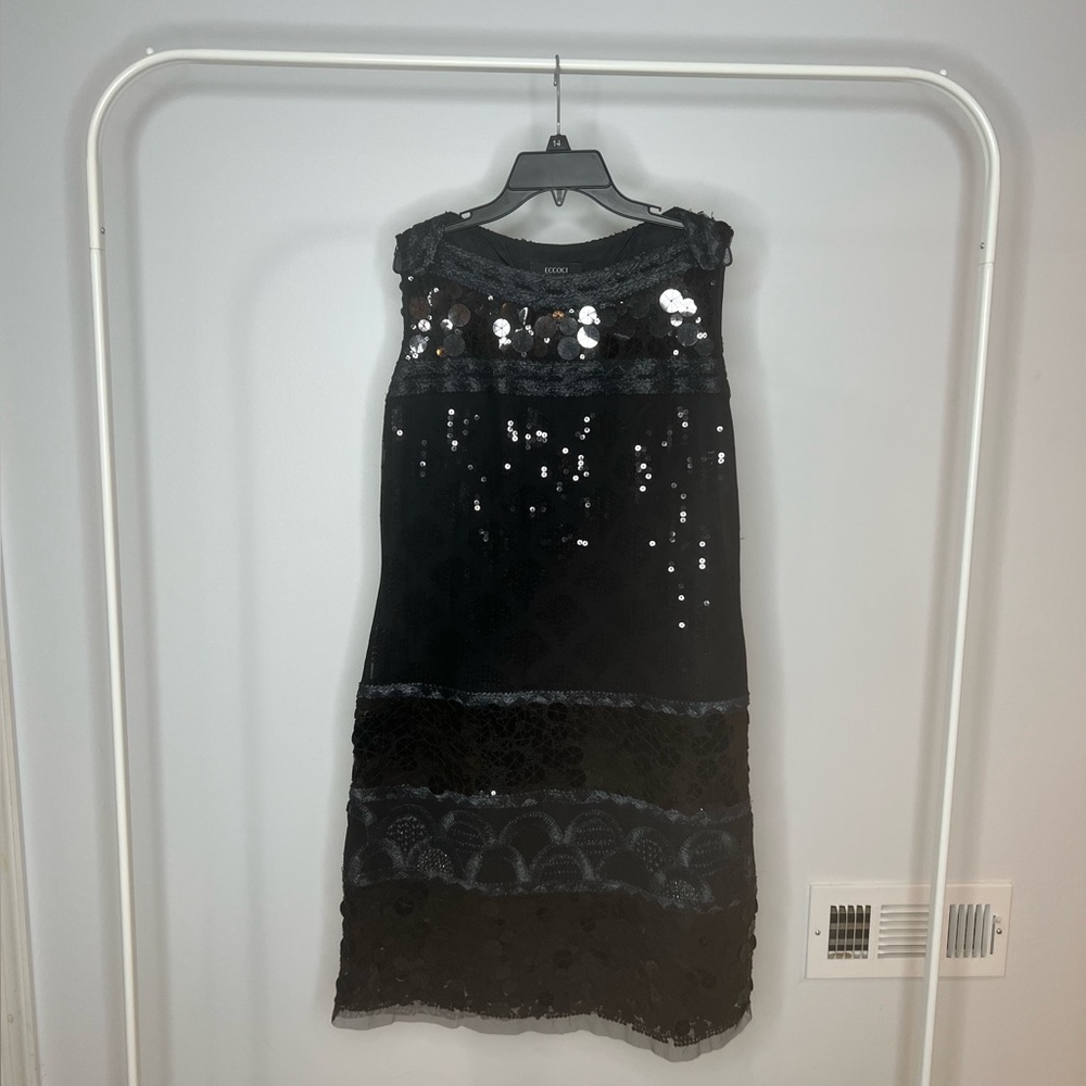 Eccoci Black Dress Size 8